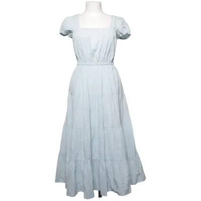 Robe longue (Bleu) de & Other Stories Coton, Élasthane, Viscose