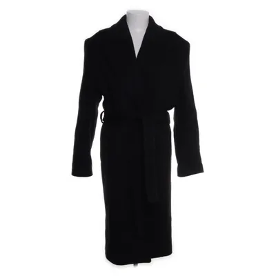 Frakke (Sort) fra H&M Studio Polyamid, Viscose, Uld