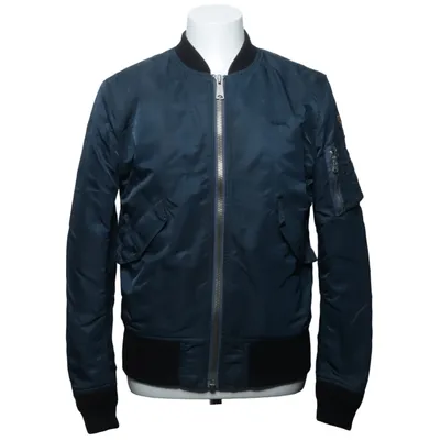 Bomberjacka (Blå, Svart) från Schott Acetat, Polyamid, Viskos