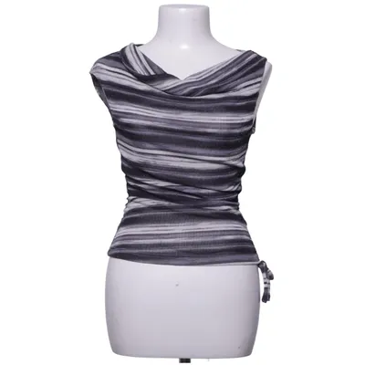 Top (Black, Gray, White) from Tiger Mist Elastane, Metallic fiber, Polyamide