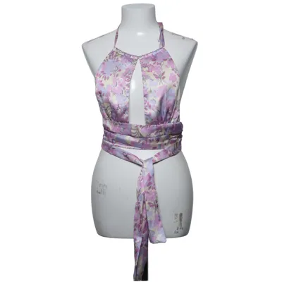 Haut dos-nu (Violet, Beige, Multicolore) de Double Crazy Polyester