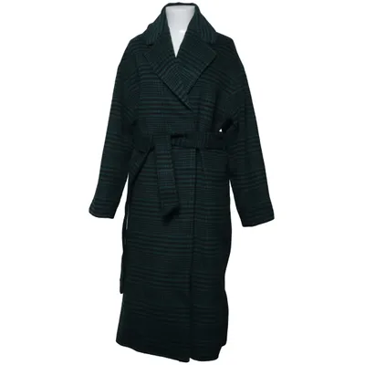 Coat (Green, Black) from Edited Acrylic, Recycled polyester, Wool