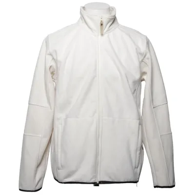 Fleecejacka (Vit) från James Harvest Elastan, Polyester