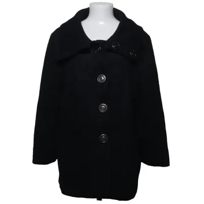 Manteau (Noir) de By Ellos Polyester, Laine