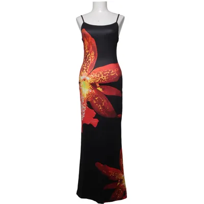 Långklänning (Svart, Röd, Gul) från Shein Elastan, Polyester