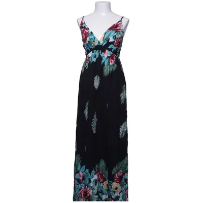 Maxi jurk (Zwart, Meerkleurig) van Conos Katoen, Polyester