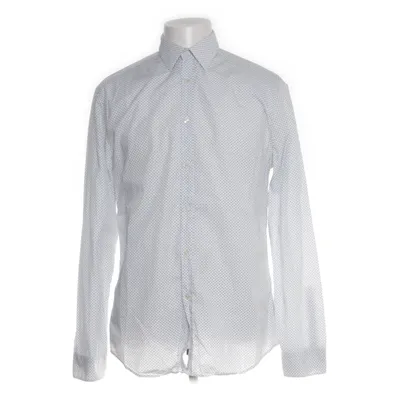 Shirt (White, Blue) from Paul Smith Cotton