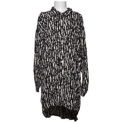 Robe chemise (Noir, Blanc) de Vanting Viscose