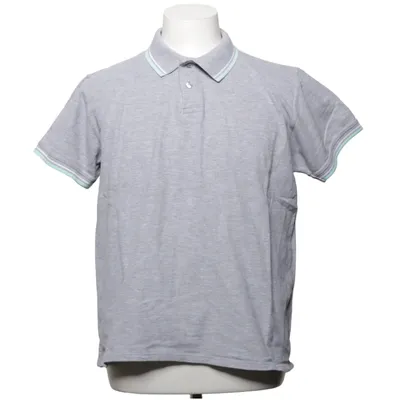 Polo shirt (Gray) from Identic Cotton, Viscose