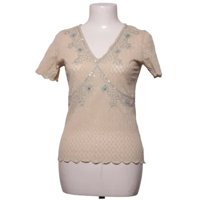 Top (Beige) fra Repeat Elastan, Polyamid