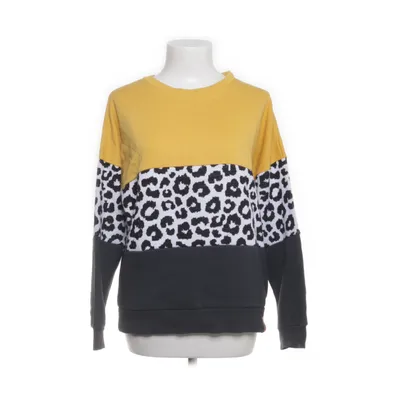 Collegetröja (Gul, Svart, Vit, Flerfärgad) från Shoko Bomull, Elastan, Polyester, Viskos