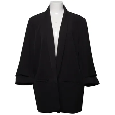 Blazer (Zwart) van ONLY Carmakoma Elastaan, Gerecycled polyester