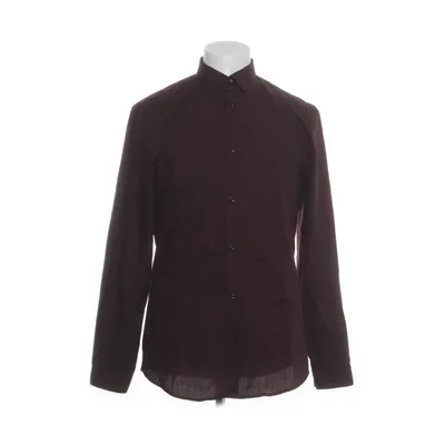 Skjorta (Brun) från H&M Man Bomull, Polyester