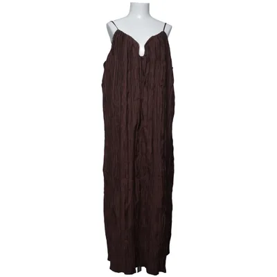 Maxi jurk (Bruin) van H&M Polyester, Polyamide, Katoen