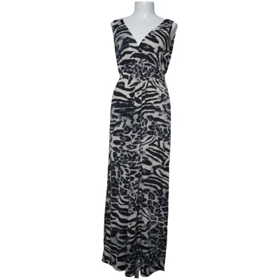 Maxi jurk (Zwart, Wit) van Alice by Belle Shoes Elastaan, Polyester