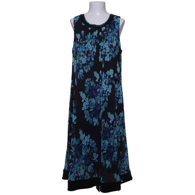 Dress (Black, Blue, Multicolored) from Mim Polyester