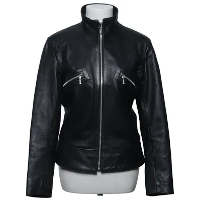 Jacket (Black) from Auluna Leather Company Leather, Polyester