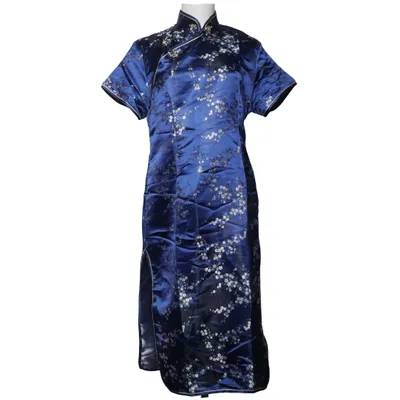 Cheongsam (Blauw, Meerkleurig) van Golden Dragon