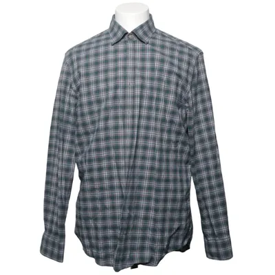 Flanellskjorta (Grön, Grå, Vit) från Charles Tyrwhitt
