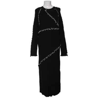 Dress (Black, White) from Object Viscose