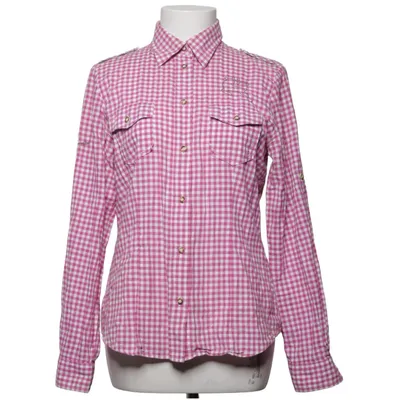 Shirt (Pink, White) from Os Trachten Cotton