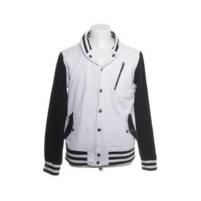 Varsity jacket (White, Black) from 21 Men Cotton