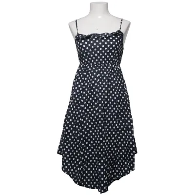 Jurk (Blauw, Wit) van George Katoen