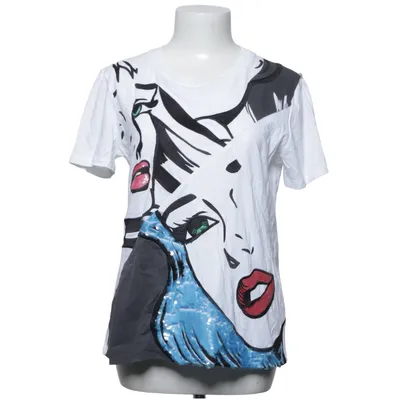 T-shirt (Wit, Zwart, Blauw) van Sportmax Code Katoen, Viscose