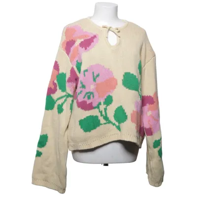 Tröja (Beige, Rosa, Grön) från Lindex Akryl, Bomull