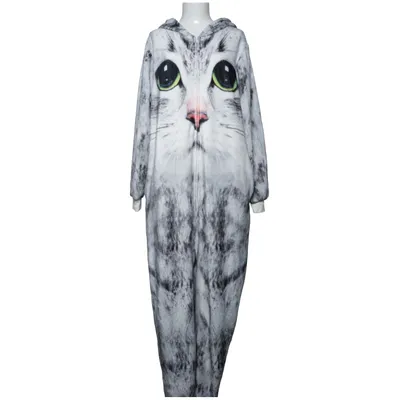 Jumpsuit (Grijs, Wit) van Stay Wild Polyester