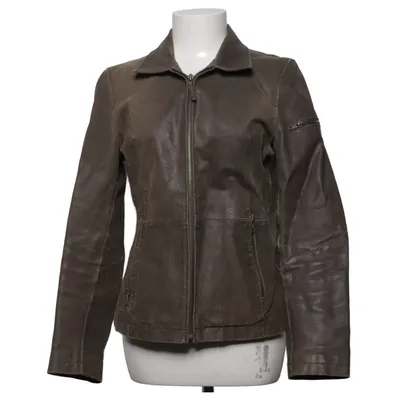 Veste en cuir (Gris) de Enjoy Cuir, Polyester