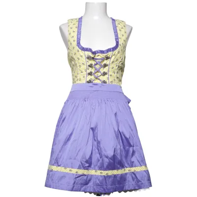 Dirndl (Blå, Gul, Vit) från Kelliar Bomull