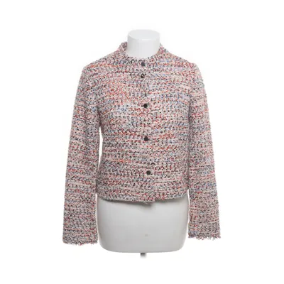 Blazer (Orange, Flerfarvet) fra H&M Modern Classic Polyester, Akryl, Viscose