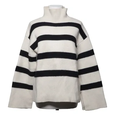 Turtleneck (Beige, Sort) fra H&M Elastan, Polyamid, Uld