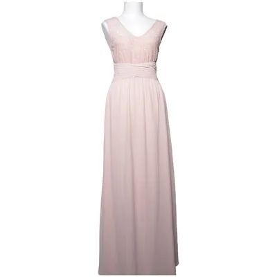 Robe de soirée (Beige) de VILA Clothes Élasthane, Polyamide, Polyester