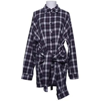 Flanellen overhemd (Blauw, Wit, Rood) van The Slow Label Katoen, Polyester