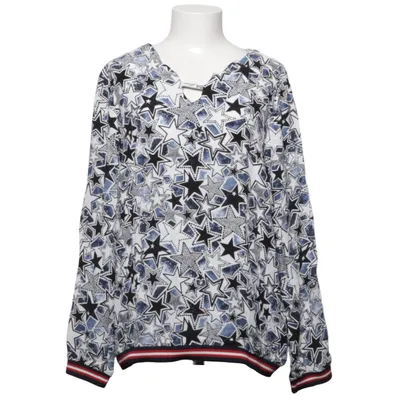 Blouse (Blue, White, Black, Red) from Geisha Viscose