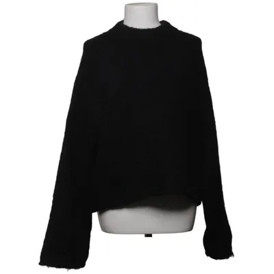Pull-over (Noir) de Oval Square Acrylique, Laine d'alpaga, Élasthane, Polyamide