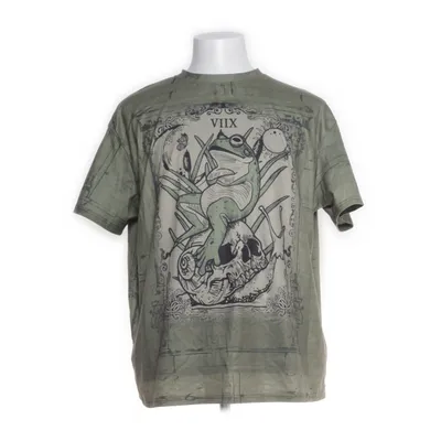 T-shirt (Grön) från Romwe Elastan, Polyester