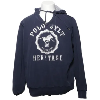 Capuchon sweater (Blauw) van Polo Sylt Katoen, Polyester