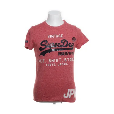 T-shirt (Red, Multicolored) from Superdry Cotton, Polyester
