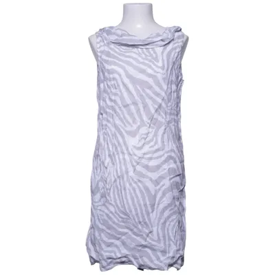 Dress (Gray, White) from Lina Tomei Linen