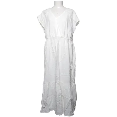 Robe longue (Blanc) de Gina Coton