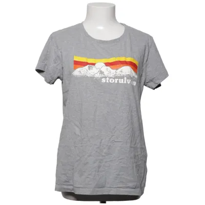 T-shirt (Grå, Flerfärgad) från Svenska Turistföreningen Ekologisk bomull