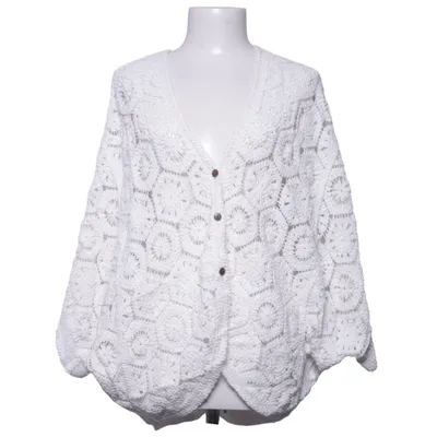 Cardigan (Wit) van Rosa Katoen