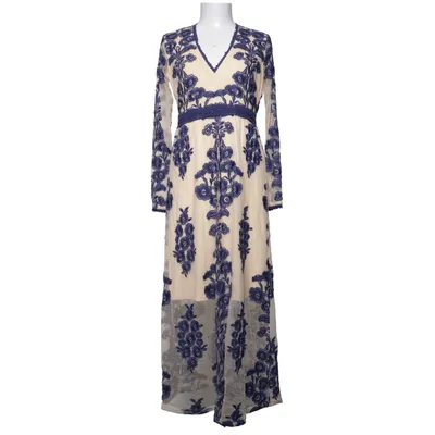 Robe longue (Beige, Bleu) de Chicwish Polyester