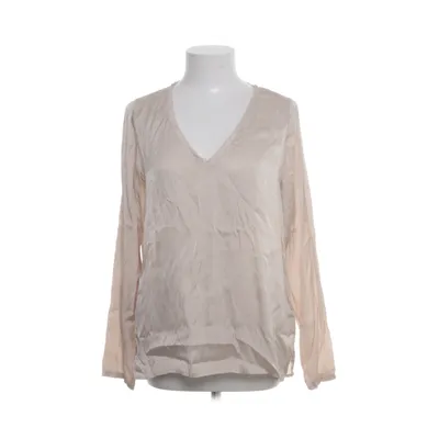 Blouse (Beige) from Me369 Silk, Viscose, Elastane