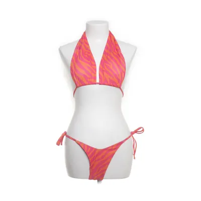 Bikini (Pink, Orange) fra Shein Elastan, Polyester
