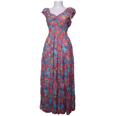 Robe longue (Bleu, Rose, Jaune) de Tiramisu Polyester