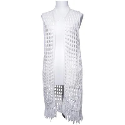 Cardigan (Blanc) de Luzabelle Coton